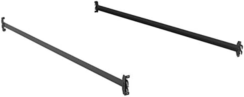 Steel Bed Side Rails with Hook-On Claws, 76" Long for Twin & Full Size Beds