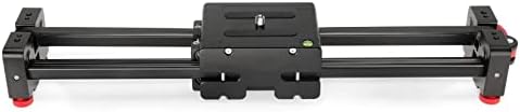 PROAIM Spark 13″ Video DSLR Camera Slider Extendable Double Travel Distance on Tripod Track Dolly Rail Slider (P-SPK-13) | Best Travel Slider
