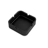 ZUFECY Silicone Outdoor&Indoor Ash tray, Windproof Balcony Ash Holder, Ash Organizer Box for Home Office Cool Decor
