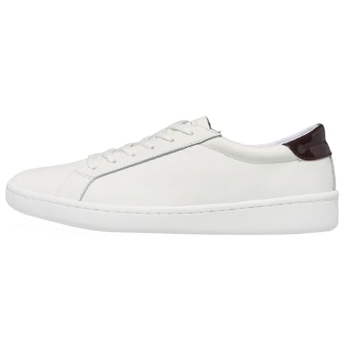 Keds Womens Ace Leather Lace Up Sneakers Shoes Casual - White3