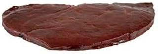 Skylark Sliced, Skinned and Deveined Beef Liver, 4 oz., (40 per case)