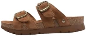 Panama Jack Selma Flat Sandaal voor dames, Marino B20, 38 EU