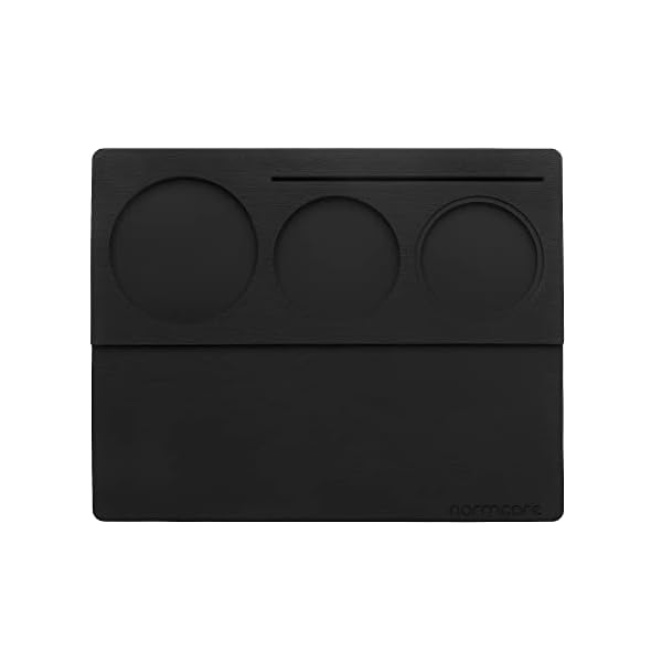 Normcore Tampermatte V2, Tamping Matte aus Premium Silikon, Tamperstation, Anti-Rutsch, Kaffee Stampfmatte Espresso Tampermatte für Siebträger, Tamper Ablage