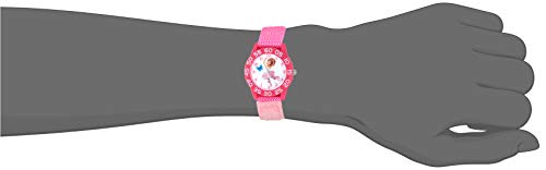 Disney Jr. Kids' Plastic Time Teacher Analog Quartz Nylon Strap Watch #TOP1