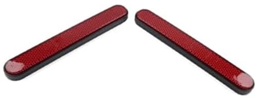 Réflecteur réfléchissant plastique rouge haut de gamme pour amortisseur et sacoche K