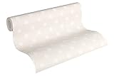 Thomas Vliestapete Dots Tapete gepunktet 10,05 m x 0,53 m beige weiß Made in Germany TLT011