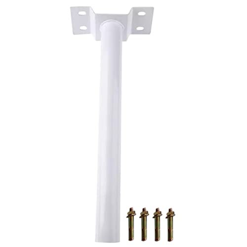NULYLU Solar Street Light Pole Mounting Bracket Extension Pole Kit Sturdy Support for Outdoor Lamps Random Color