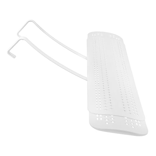 SUNCN エアコンのフロントガラス 窓用 ACベントホース のフレクター プラスチック 白い -