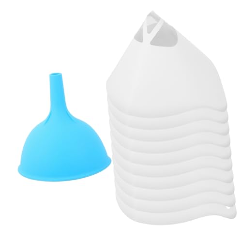 Disposable Paper Strainer 100pcs Silicone Funnel Resin Filter