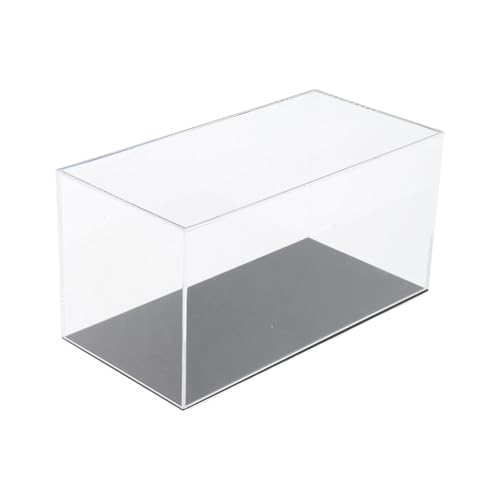 Vitrine acrylique pour voitures miniatures protégeant de la poussière 26cm