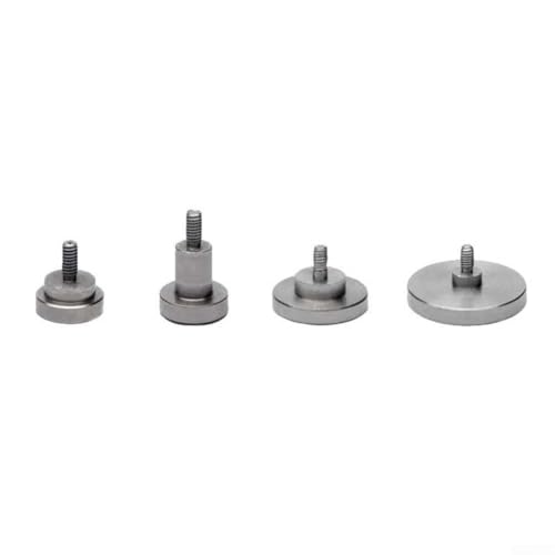 Punta plana para calibre de grosor, punta de contacto, rosca M2.5, acero inoxidable, para herramientas de calibre de altura y profundidad (D10xL5) miniatura 2