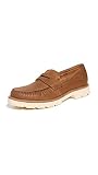 Cole Haan Amercn Classic Penny Loafer, Cuoio/Alabaster Gleam, 38.5 EU