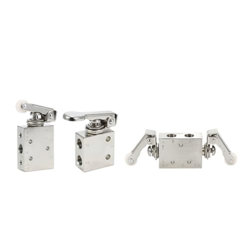 Válvula de botón manual TAC-2P con interruptor neumático mecánico de aire 7