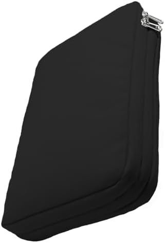 （11:00時点） 【現役客室乗務員監修】トラベルポーチ 日本企業企画 圧縮ポーチ YKK 旅行用圧縮袋 撥水 国内品質試験実施済 両面収納 洗濯機洗い可 ブラック M