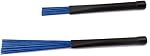 Jiayouy 1 Pair Drum Brushes Drum Sticks Percussion Retractable Nylon Brush Stick for Cajon Jazz Acoustic Rock Band Music Lover