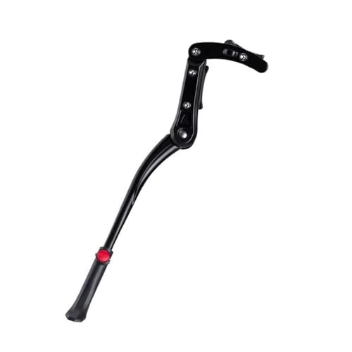 バイク用サイドスタンド 調節可能な自転車キックスタンド、ロードバイク駐車スタンドサポートフットブレースサイクリングパーツ