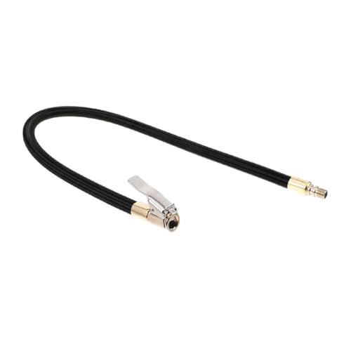 ULTECHNOVO Adaptador Extensión Válvula Neumáticos Cobre Manguera Inflador Coche Rápido Inflado y Desinflado Compatible Coche Moto Camión