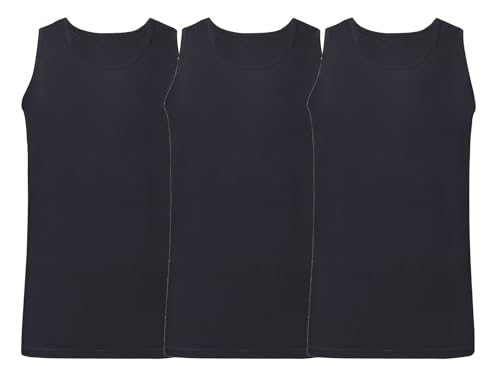 Tops sans manches hommes en coton respirant doux et résistant pour un confort quotidien