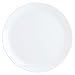 Luminarc Diwali Set 6 Platos Llanos de Vidrio Opal Extra Resistente 27cm, Blanco