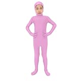 Morph Suits for Kids Cute Elegant Incredibles 6-16 Years Kids Spandex Halloween Animal Bodysuits Children Girls Jumpsuit Boys Bodysuit Pink