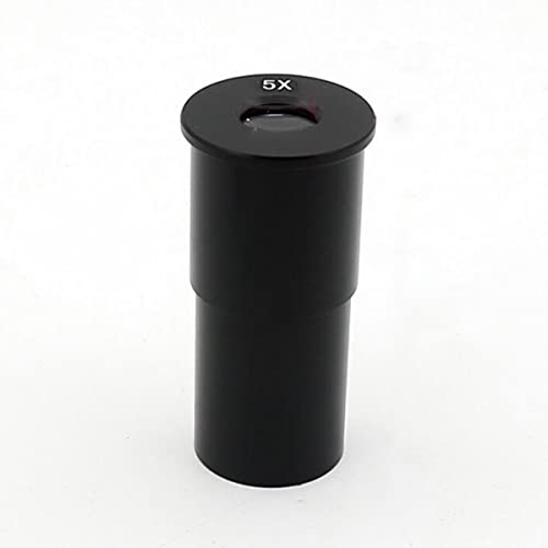 Microscope 5X 10X 12.5X 16X Biological Microscope Optical Eyepiece Lens, Size 23.2mm(1pc H5X)