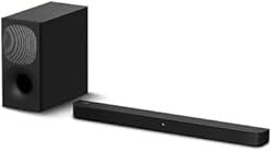 Sony HT-S400 2.1ch Soundbar with Powerful Wireless subwoofer, S-Force PRO Front Surround Sound, and Dolby Digi