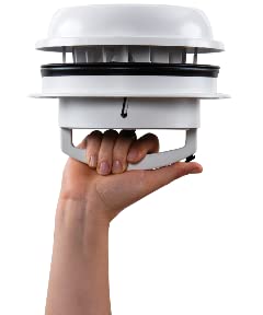 Generisch Weiß Maxxair Maxxfan Dome Dachlüfter Seitenwandlüfter 12 V weiß ohne LED