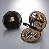 777 Three Seven, TS-8000S, Travel Manicure Pedicure Grooming Kit Set, Personal Nail care, Stainless steel - Made in Korea by 777 Three Seven