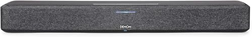 Denon Home SB-550 Black Built-in HEOS Wireless Bluetooth Sound Bar with an Additional 1 Year Extended Amber Protection (2021)