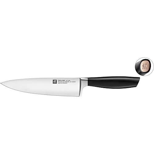Zwilling All Star 8-Inch Chef Knife, Razor-Sharp German Knife, Made In Company-Owned German Factory With Special Formula Steel Perfected For Almost 300 Years, Dishwasher Safe, Rose Gold End Cap #TOP17