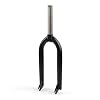 20 BMX Front Fork 4130 Chromoly Steel 1-1/8 (28.6mm) 163mm Steerer High Strength Bicycle Fork for BMX Racing Freestyle Street