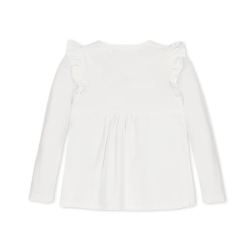 Image of Hope & Henry Girls' Peter Pan Mix Media Top