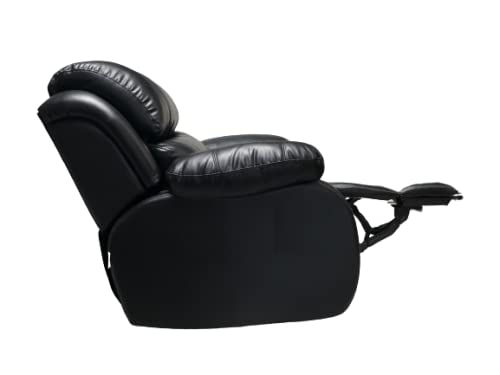 Image of EMPIRIO Motorized Black Recliner Chair