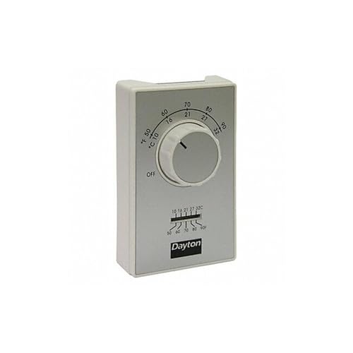 DAYTON 4PU48 HEATING CONTROL RANGE: 50-90 DEG.