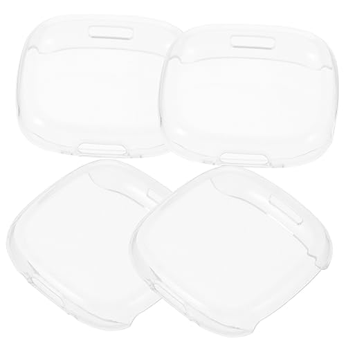 Veemoon 4pcs Tpu Protective Shell Watch Screen Protector Anti Scratch Watch Cover Anti-scratch Watch Clear Watch Screen Anti-shocking Watch Screen Shells Watch Case All Inclusive Supplies