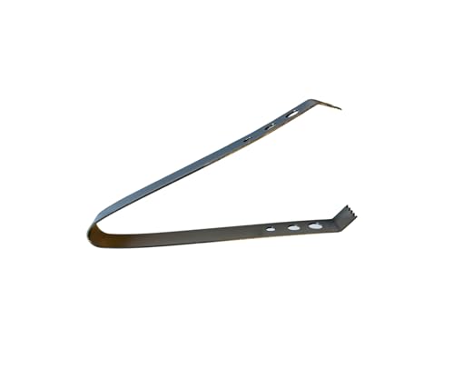 EDZARD Pinza per ghiaccio (lunghezza 19 cm) in acciaio inox – Pinza per zucchero