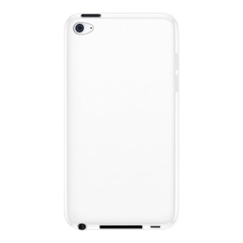 Funda de TPU Compatible con iPod Touch 4, Carcasa Protectora Suave Antigolpes con Diseño Delgado y Recortes Precisos Antirrayas (Blanco)
