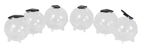 Evriholder Moldes de gelo refrescantes, fabricantes de bolas de gelo, moldes de esfera de gelo, paco