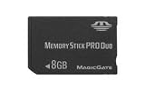 New 8GB 8G MS Memory Stick Pro Duo Card for PSP Camera One Year Warranty