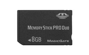 New 8GB 8G MS Memory Stick Pro Duo Card for PSP Camera One Year Warranty