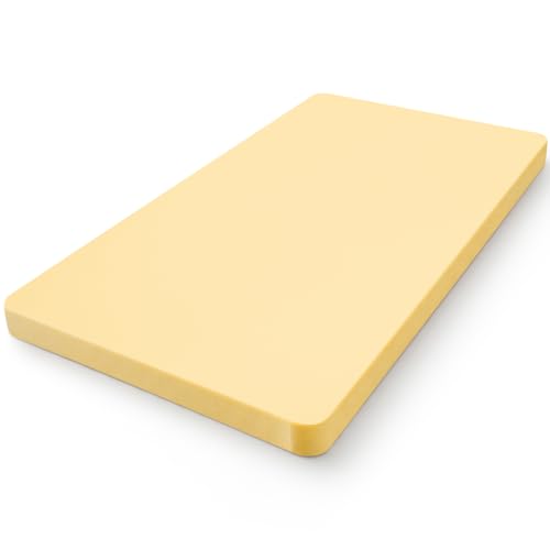 Patelai Japanese Rubber Cutting Board Sushi Soft Chopping Board 19.6' x 10.6'x 0.8' for Kitchen, Knife-Friendly Non Slip Surface Synthetic Rubber Chef's Tool for Meat Vegetables Sashimi and Sushi