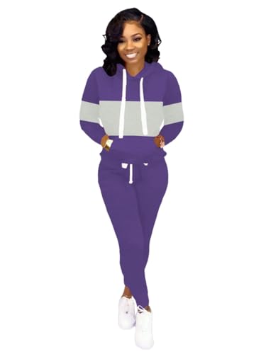 Nimsruc Two Piece Outfits For Women Jogging Suits Casual