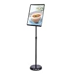 Adjustable Floor Display Stand for Posters, Signs, Notices - Stable Base for Retail, Events, Outdoor Use