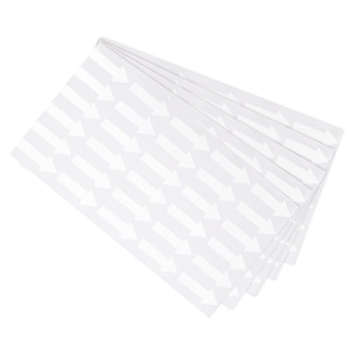 PATIKIL Étiquette Autocollante Flèche Petite 1,2 X 0,5