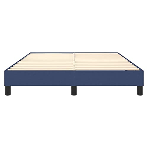 INLIFE Boxspringbett Blau 140x200 cm Stoff,Blau,22.6KG,3120522 – Bild 7