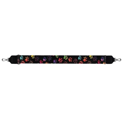 Image of Adjustable Purse Strap Replacement, Wide Shoulder Canvas Bag Strap, Crossbody Handbag Strap