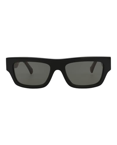 Gucci Lunettes de Soleil GG1301S homme en noir et gris avec monture de taille 55/19/145