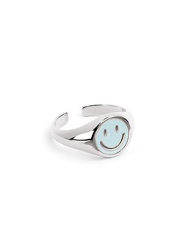 Bague Smiley Sky Enamel Singularu le cadeau idéal pour femme
