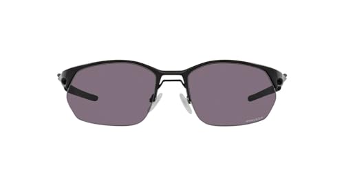 Oakley Herren Wire Tap 2.0 Sonnenbrille, Satin Black/Prizm Grey, Standard