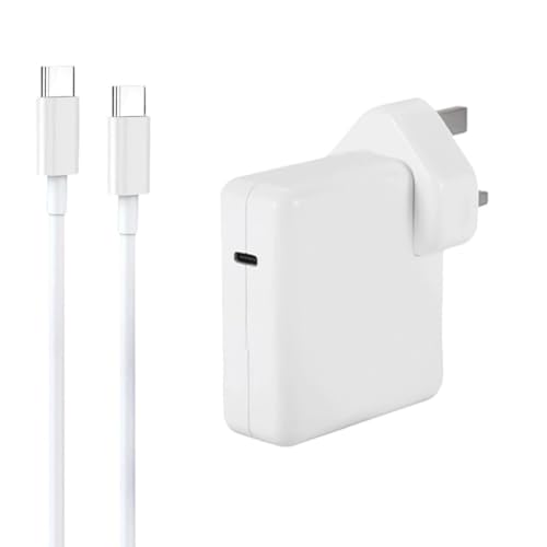 Large Power 96W USB C Charger Adapter Cable Compatibility with Phones Laptops